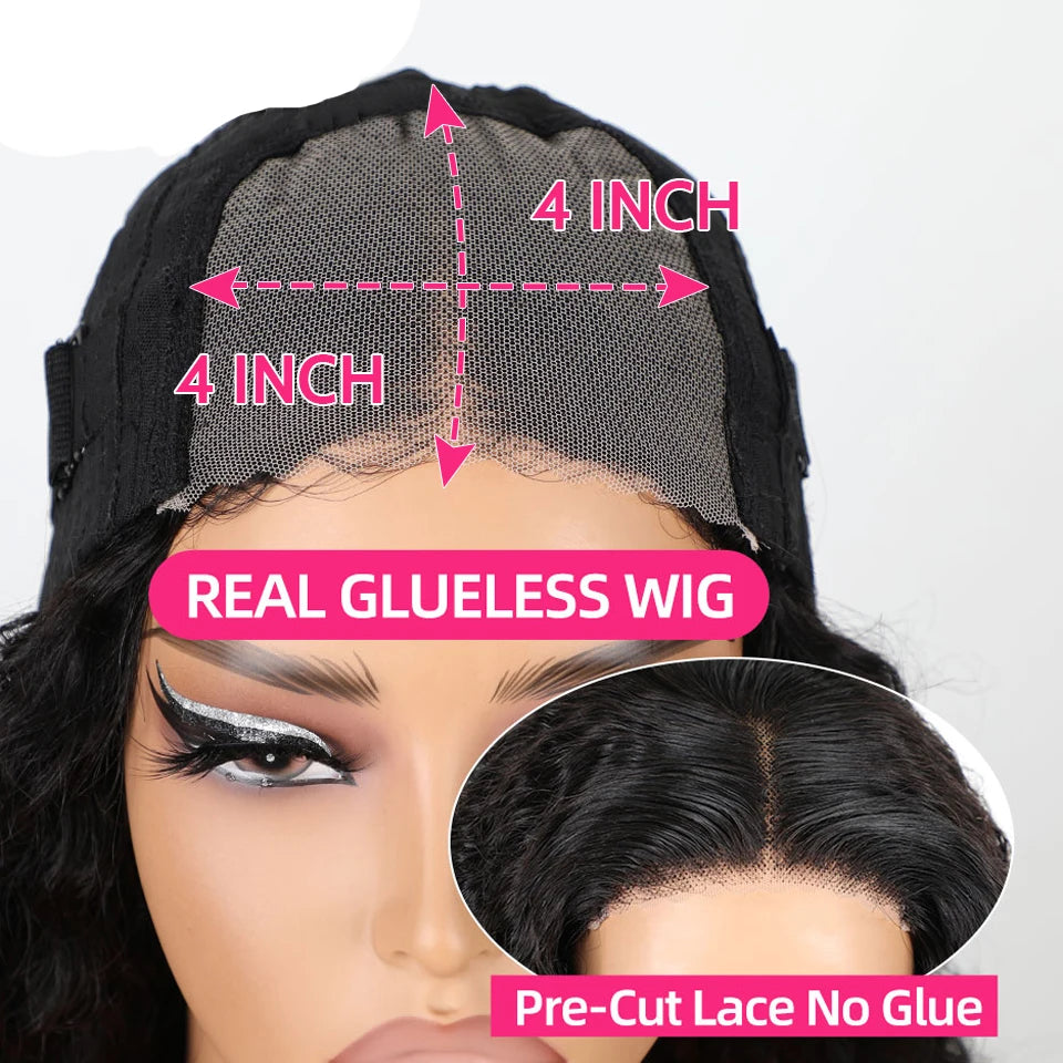 Yawawe hair Glueless wig human hair wigs Kinky Curly Highlight Ombre Blonde HD glueless wig human hair ready to wear Curly wigs